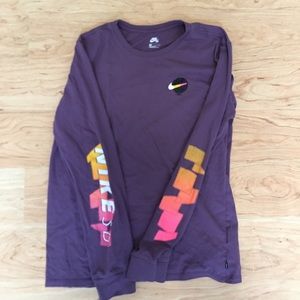 Nike SB Purple World Long sleeve T shirt